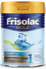 FRISOLAC GOLD Prad. pieno mišinys kūdikiams Friso Gold 1 nuo 0 mėn. 400g