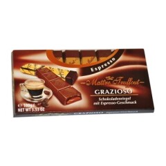 GRAZIOSO Šokolāde ar espreso krēma pildījumu 100g