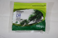 VICTORS Chopped dill 100g Victors 0,1kg