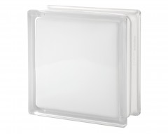 VITRABLOK Klaasplokk Vitrablok 190x190x80mm mat./valge/Clearview 10pcs