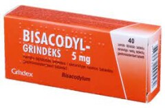 BISACODYL Bisacodyl 5mg tab. N40 (Grindex) 40pcs