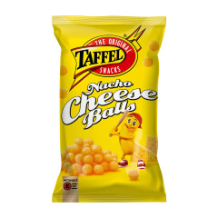 TAFFEL Taffel nacho cheese-flavoured corn balls 165g
