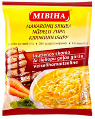 MIVINA Greitai paruošiami jautienos skonio makaronai 50g