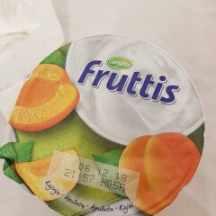 FRUTTIS Jogurts Fruttis Light aprikožu 350g