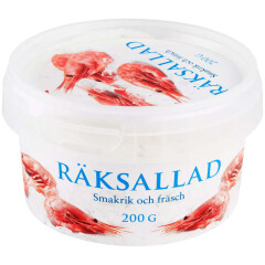 ICA Krevečių salotos ICA MSC, 200 g 100g