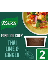 KNORR Puuongikontsentraat portsjonpakendites fond 'du chef' thai lime 52g