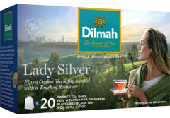 DILMAH DILMAH Lady Silver 20 s/s 40 g /Juodoji arbata 40g