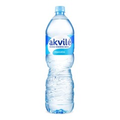AKVILĖ Negazuotas natūralus mineralinis vanduo AKVILĖ, PET, 1,5 l 1,5l