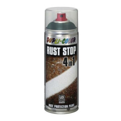 DUPLI-COLOR Antikoroziniai purškiami dažai RUST-STOP RAL6005, matiniai, 400 ml 0,4kg