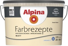 ALPINA Vesidispersioonvärv sisetöödeks Alpina Farbrezepte 6.5L hubane beež 6,5l
