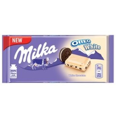 MILKA Baltā oreo ar cepumiem 100g