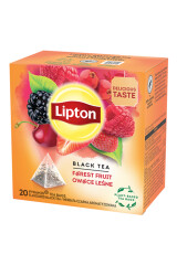 LIPTON Must tee metsamarja maitseline püramiid kotis 20pcs
