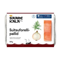 SAARE KALA SUITSUFORELLIPALLID 220g