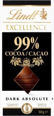 LINDT TABLET EXCELLENCE DARK 99% 50G 50g