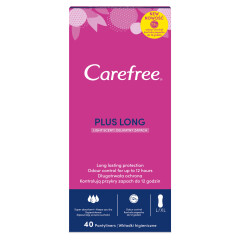 CAREFREE Higien.įklot.CAREFREE LONG LIGHT,40vnt. 40pcs