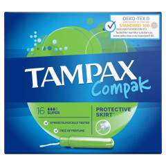 TAMPAX Tampoonid Compak Super 16pcs