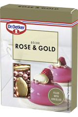 DR.OETKER KAUNISTUSDRAŽEED ROSE&GOLD DECOR 42g