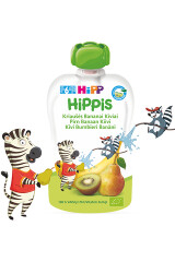 HIPP EKO kriaušių, bananų ir kivių tyrelė HIPP nuo 6 mėn. 100g
