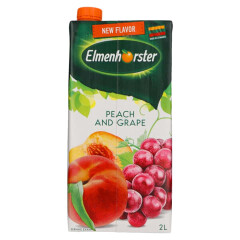 ELMENHORSTER Vynuogių ir persikų sulčių gėrimas 2l