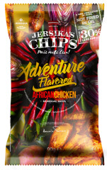 JERSIKA Jersika's Chips with African chicken 90g