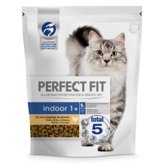 PERFECT FIT Sausa barība pieaugušiem kaķiem Indoor ar vistas gaļu 750g