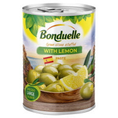 BONDUELLE Zalãs olivas ar citronu BONDUELLE 300g