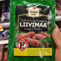 LIIVIMAA MAITSE DRIED SAUSAGES W/O PRESERVATIVES 180 G 180g