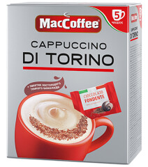 MACCOFFEE MACCOFFEE Cappuccino DiTorino 25 g /Tirp.kavos gėrimas 25g