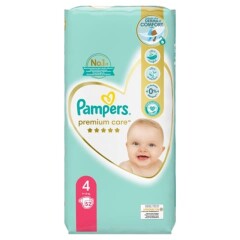 PAMPERS Sauskeln.PAMPERS PC VP (4) 7-18kg, 52vnt 52pcs