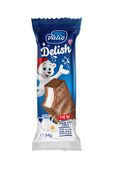 VALIO DELISH DELISH Piimatäidisega biskviitkook piimašokolaadis 34g
