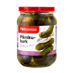PÕLTSAMAA Põltsamaa Picnic Cucumbers (whole) 680g