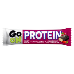 GO ON Proteiinibatoon jõhv.-goji marjade-inuliiniga 50g