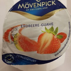 MÖVENPICK jogurt maasika guajaavimaitseline 150g