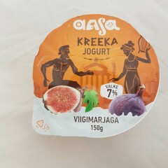 AASA Kreeka jogurt viigimarjaga 150g