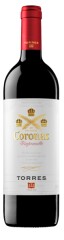 TORRES Raud. sausas vynas TORRES Coronas, 0,75l 75cl