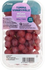 RAINBOW Dark grape Sugranineteen seedless 500g