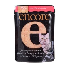 ENCORE Kačių konserv.tunu krevetėmis ENCORE,70g 70g