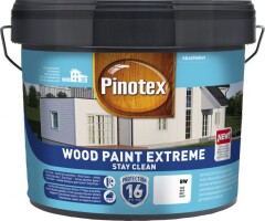 PINOTEX Fasadiniai dažai pinotex extreme wood 10l ,bw bazė,baltos spalvos 10l