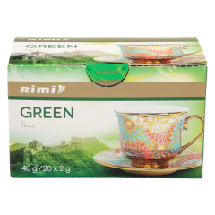 RIMI Žalioji arbata RIMI, 40g 20pcs