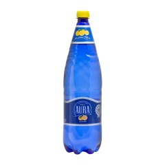 AURA Gaseeritud vesi sidrunimaitseline 1,5l