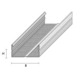 FAVOR PROFILS METĀLA FAVOR 0,55 CD 1pcs