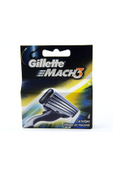 GILLETTE Varuterad Gillette Mach3 men 4tk 4pcs