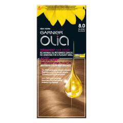 GARNIER Plaukų dažai Olia 8.0 Blonde 1pcs