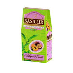 BASILUR Žalioji arbata apricot&passion fruit100g 100g