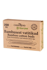 CASATREND Vatitikud bambus 200pcs