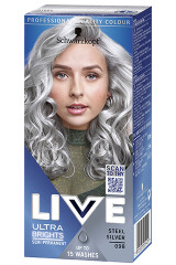 SCHWARZKOPF Juuksevärv live ultra brights 98 steel silver 1pcs