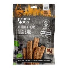 PRIMA DOG Kalakutienos ir stirnien. juost. PrimaDog 80g