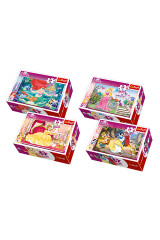 TREFL TOY MINI PUZZLE 54 PC ASST. 54079 TREFL 1pcs