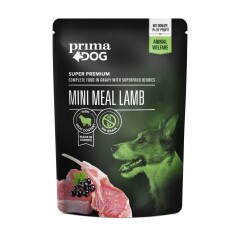 PRIMA DOG KOERAEINE LAMBALIHA 85g