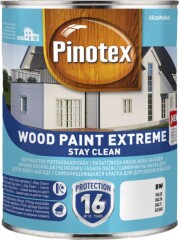 PINOTEX Fasadiniai dažai pinotex extreme wood 1l bw bazė,baltos spalvos 1l